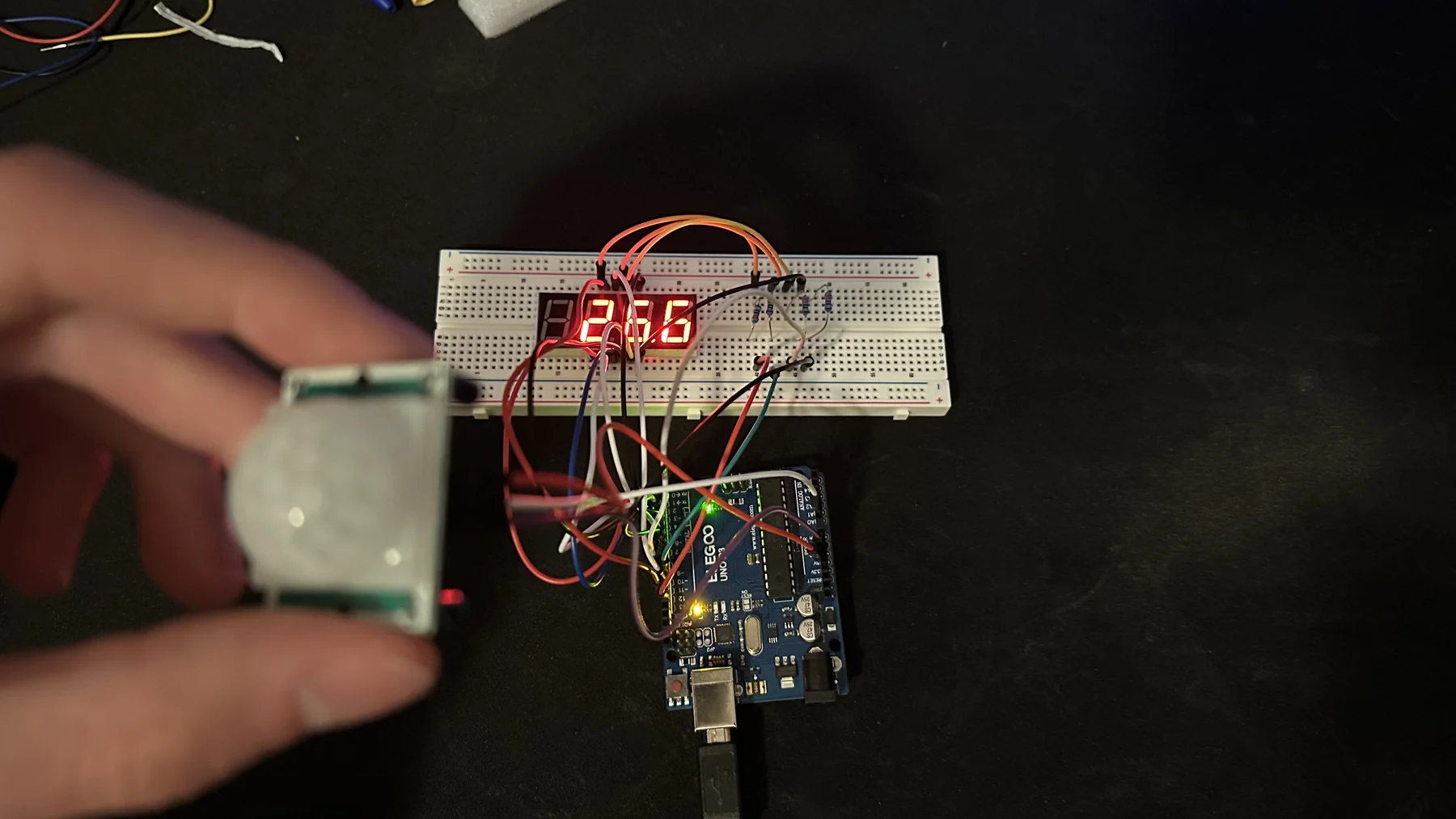 Projet 2 – Chronomètre Arduino à capteur PIR et afficheur 4 chiffres