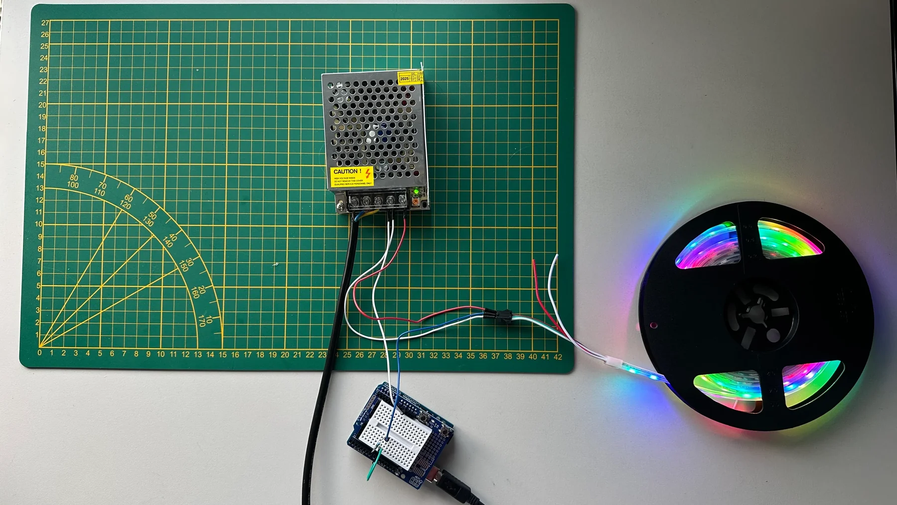 Projet 7 – Bandeau LED piloté avec HomeKit (ESP32)