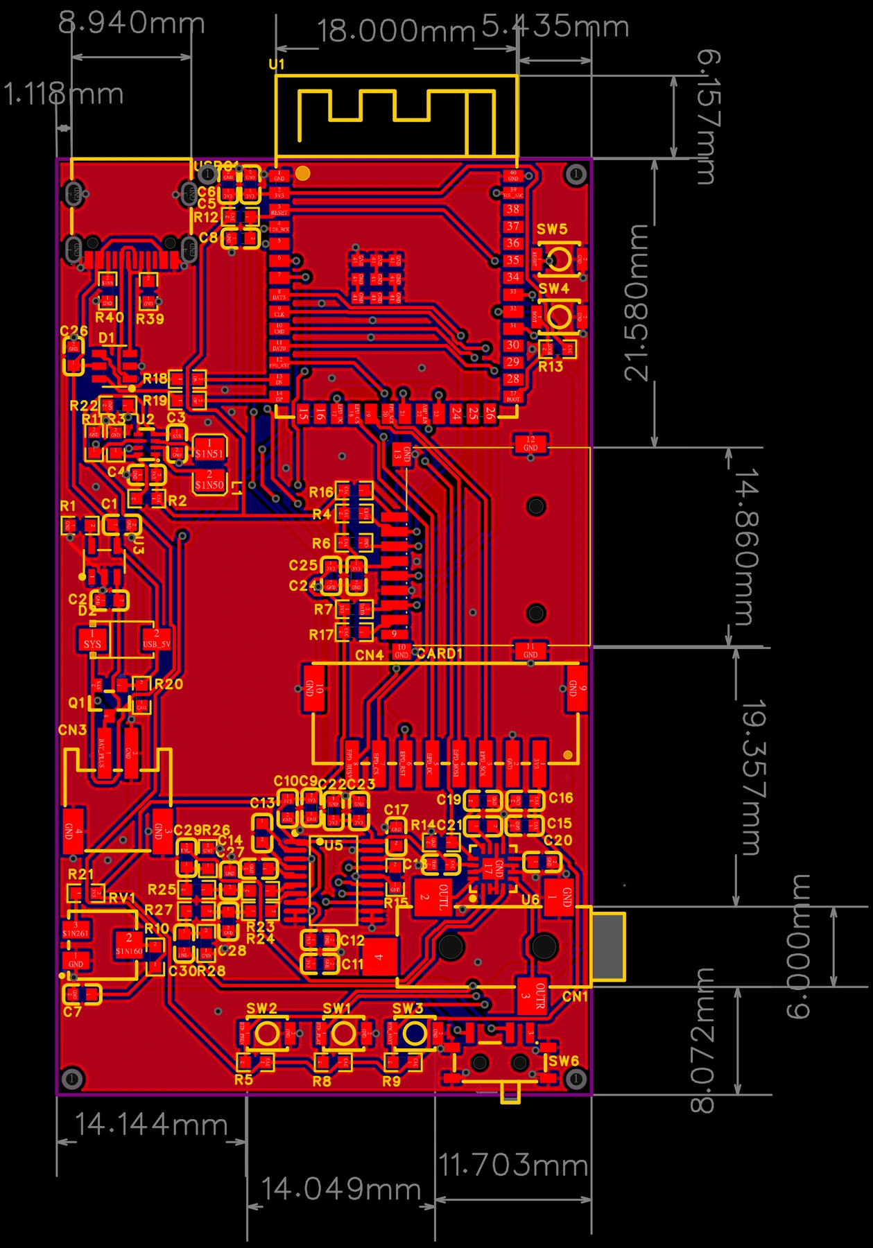 Projet 12 – InkBeat : lecteur MP3 et écran e-ink